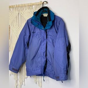 Vintage Columbia Bugaboo jacket and fleece